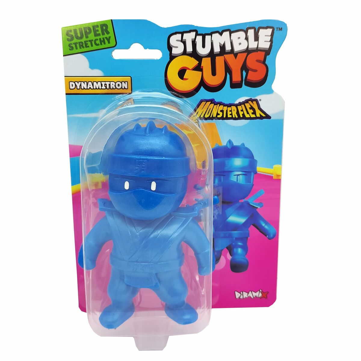 Boneco Bizak Monsterflex Stumble Guys Flexível
